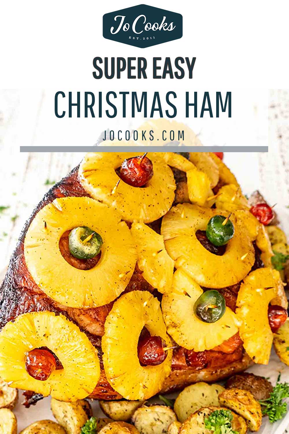 pin for christmas ham.