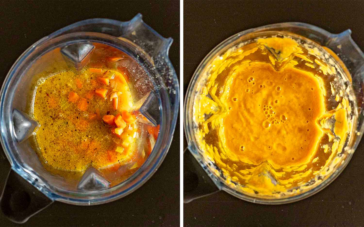 process shots showing how to make penicillin soup.