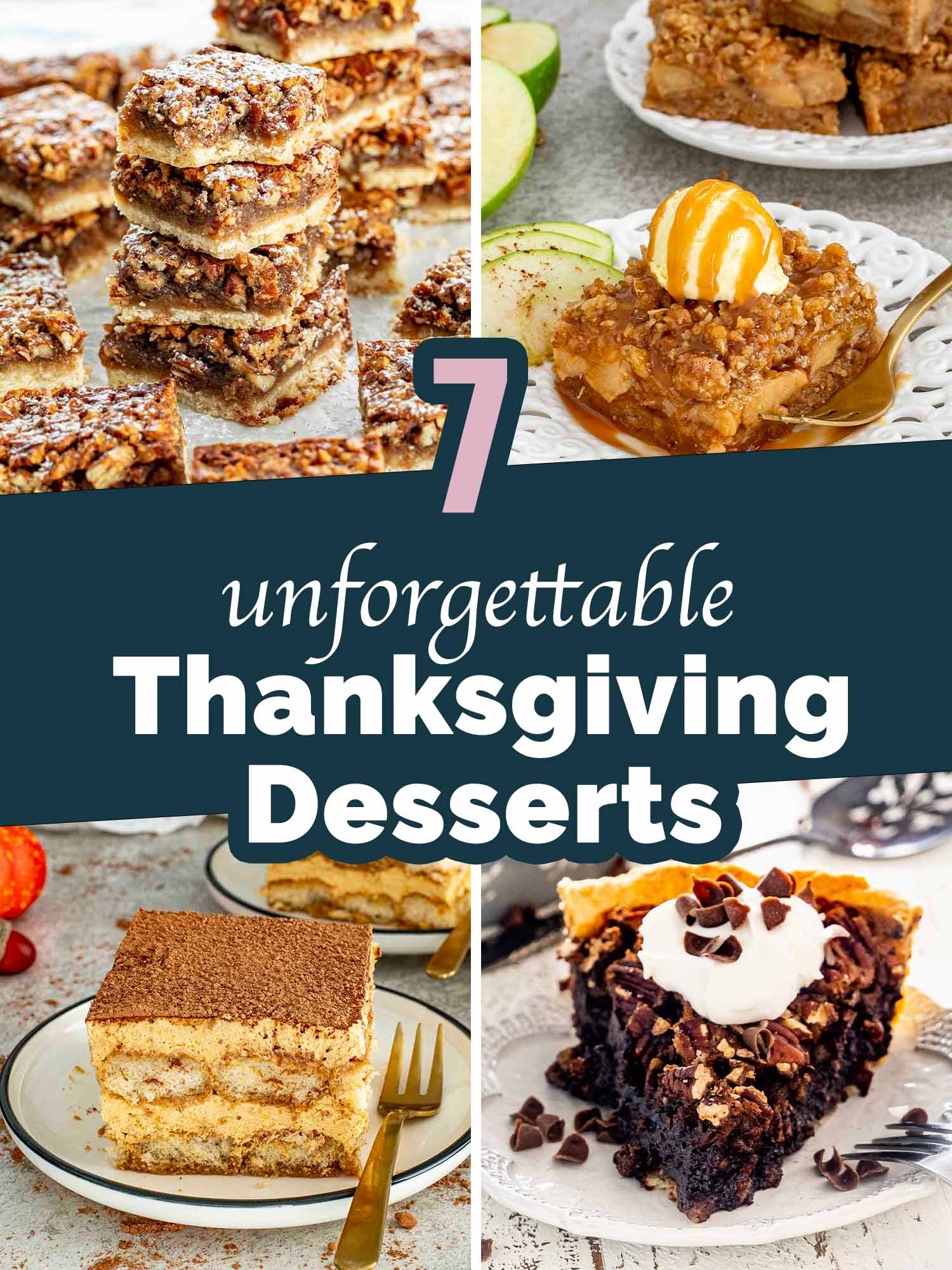 pin for thanksgiving desserts 2025.